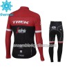 Tenue Maillot M/L + Collant 2017 Trek-Segafredo Enfant Hiver Thermal Fleece N001